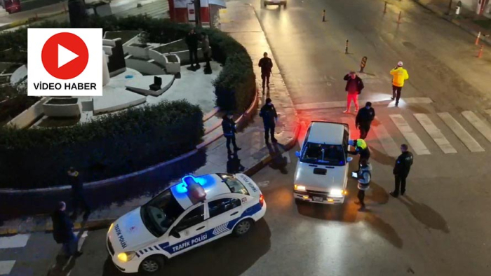 Keşan’da polisten dronlu şok uygulama (Videolu Haber)